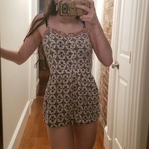 Patterned Romper
